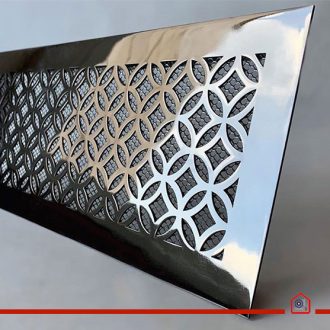 دریچه کولر فلزی و طرح دار